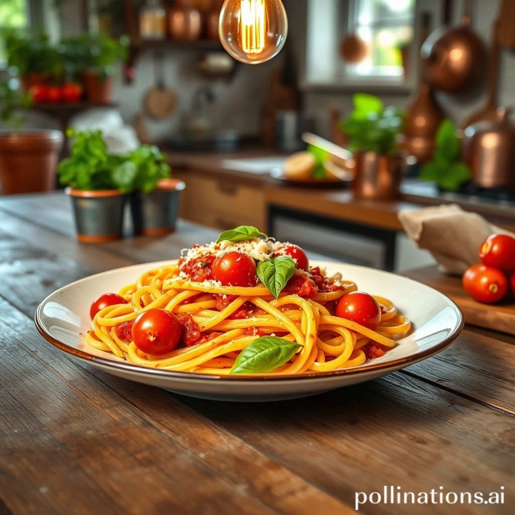 Delicious Pasta Plate