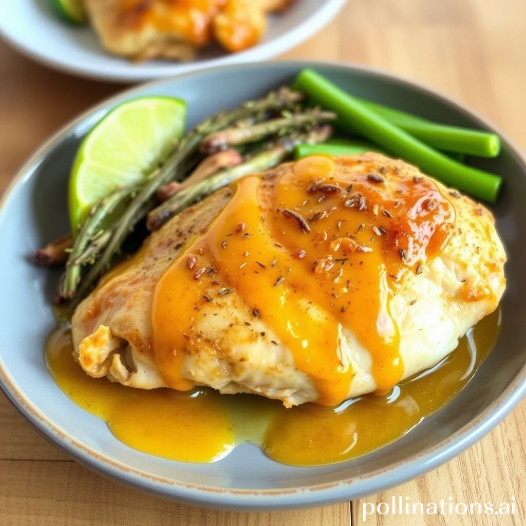 Delicious Savory Honey Mustard Baked Chicken