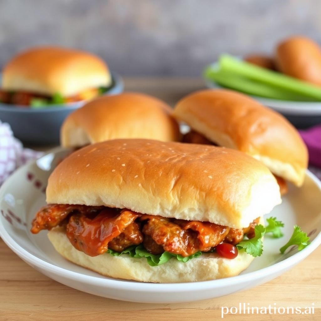 BBQ Chicken Sliders