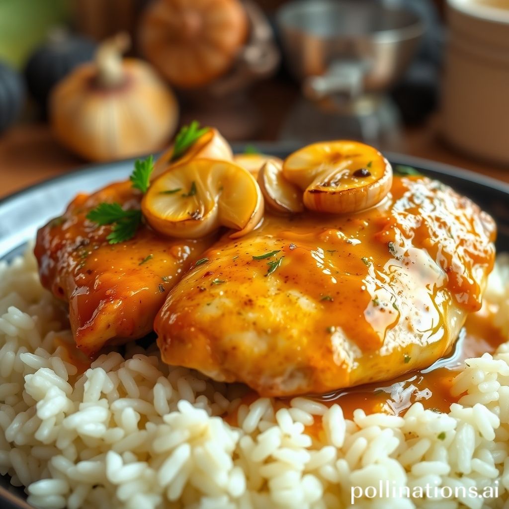 Delicious Garlic Butter Chicken and Rice Recipe