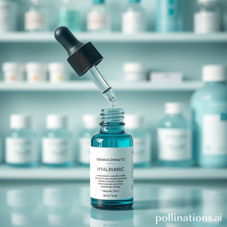 Siero viso acido ialuronico in estetica farmaceutica