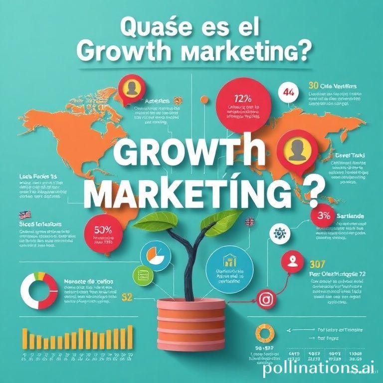 Infografía informativa - ¿Qué es el Growth Marketing?