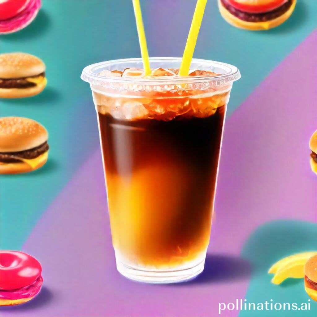 how many calories in mcdonalds sweet tea large