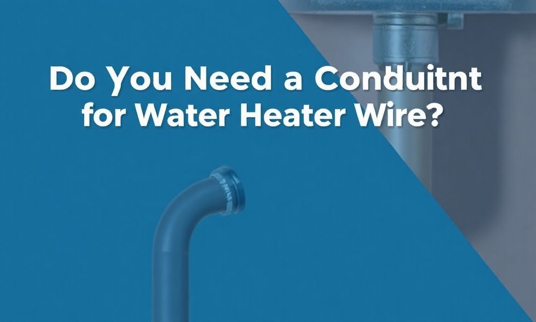 do you need a conduit for water heater wire