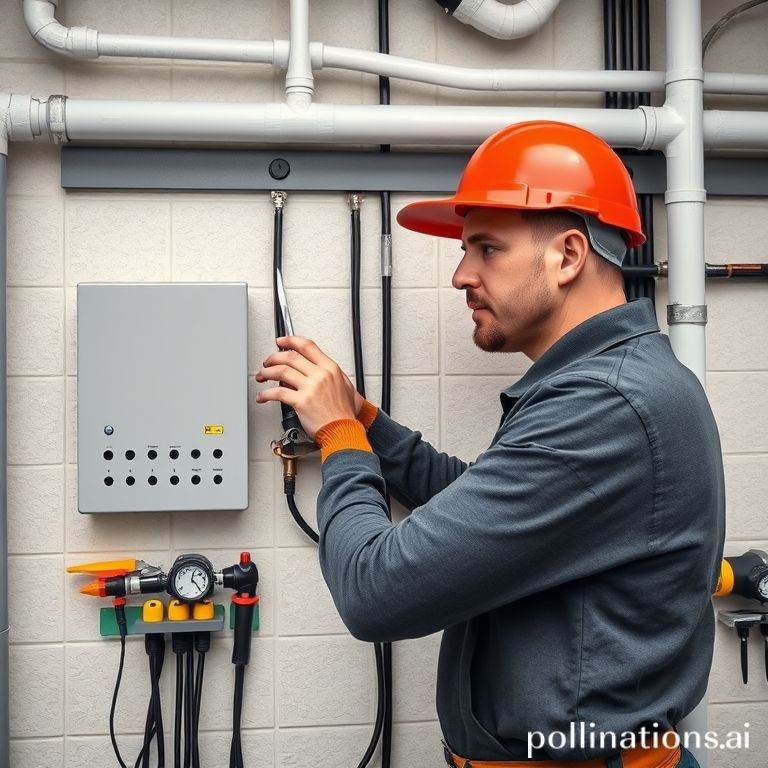 Pemasangan listrik dan plumbing