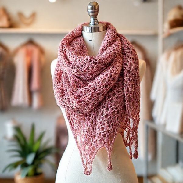 Elegant Crochet Scarf