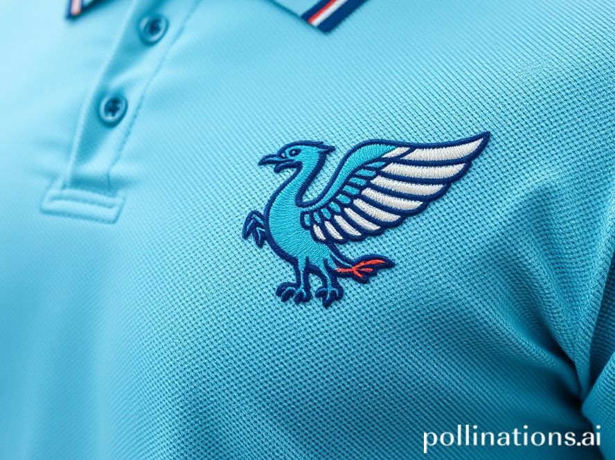 Mesin bordir komputer menjahit logo pada polo