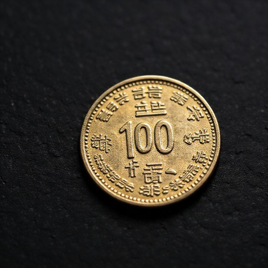 에러 10원 동전 이미지