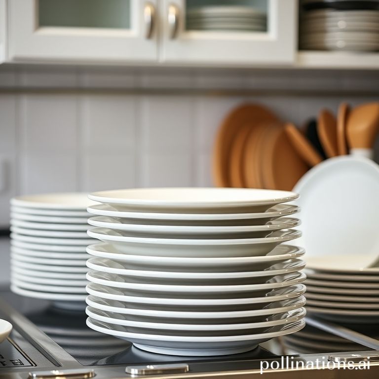 Cuci piring untuk acara