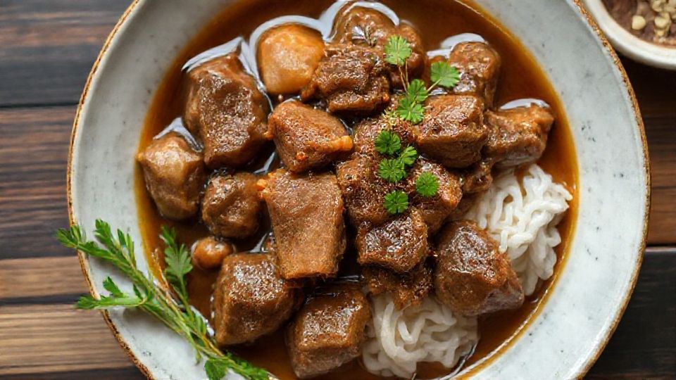 슬로우쿠커 소고기 스튜 만들기 대표 이미지