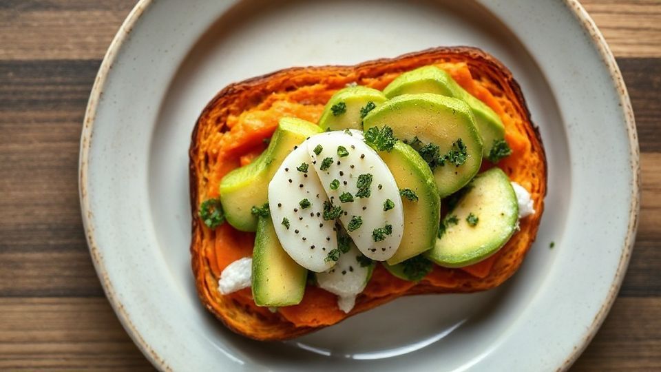 고구마 토스트 아보카도 대표 이미지