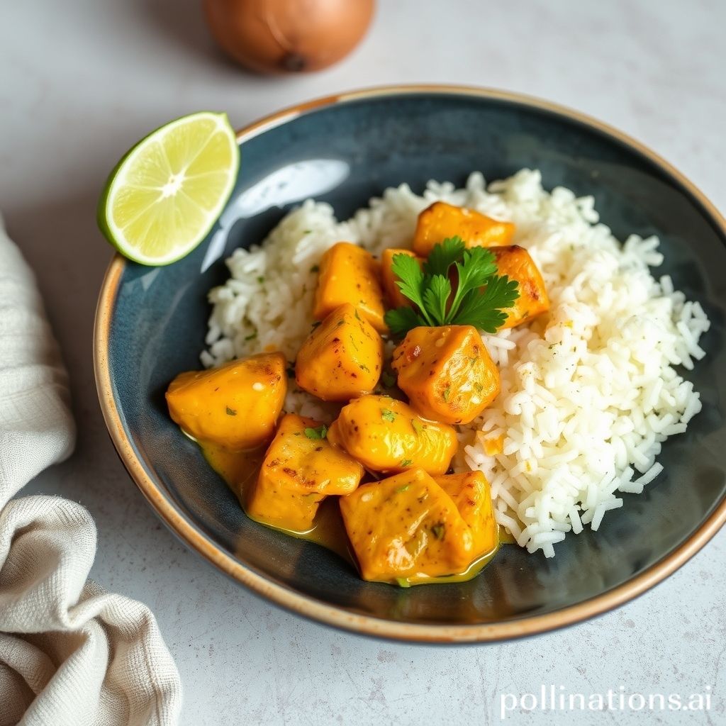 Exotic Coconut Curry Chicken