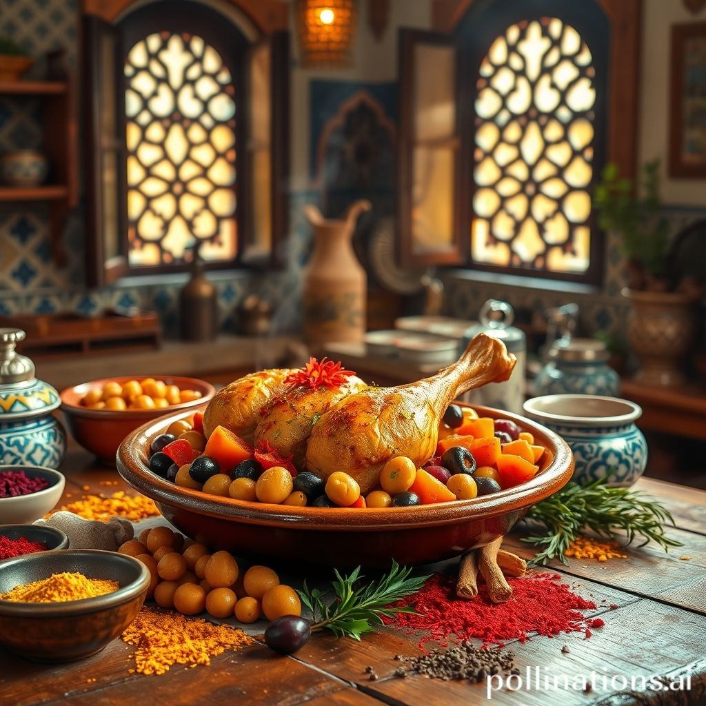 Moroccan Spiced Chicken Tagine