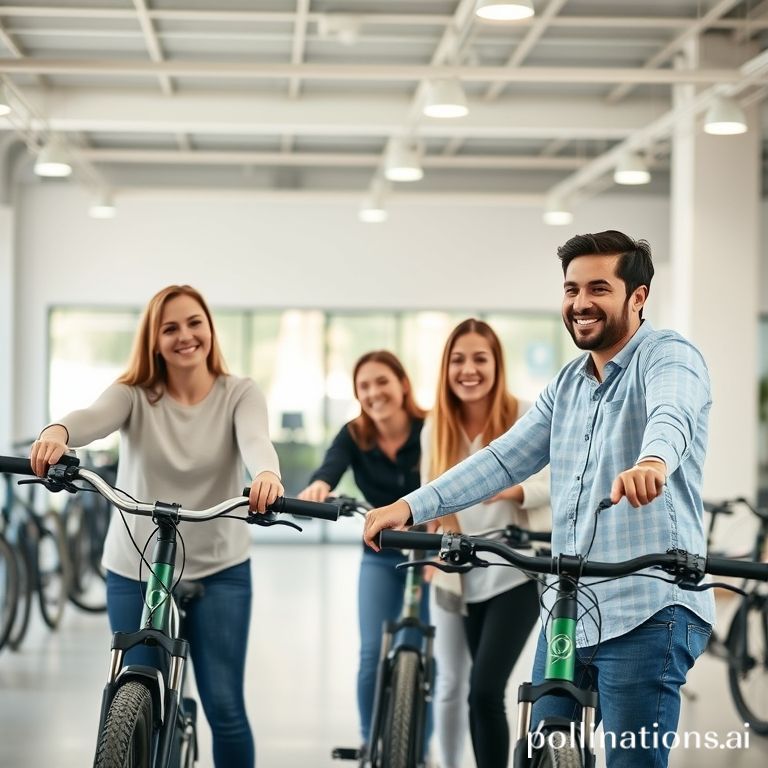 Keluarga di Showroom