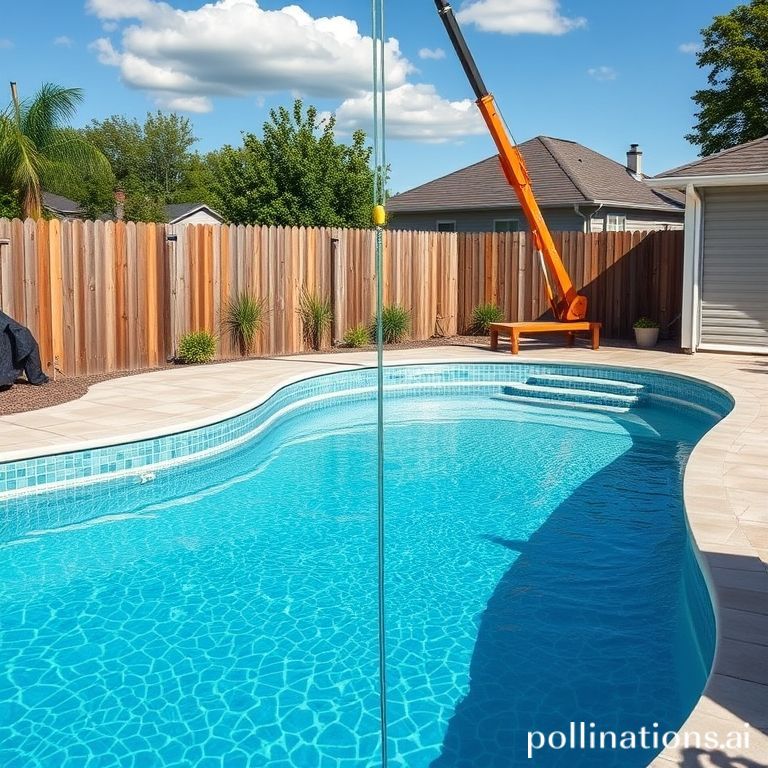 Instalasi kolam fiberglass cepat