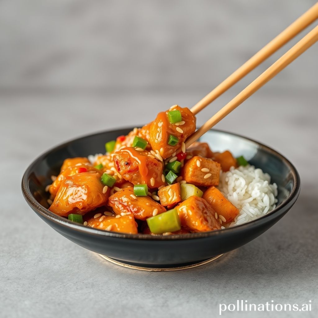 Sticky Sesame Chicken