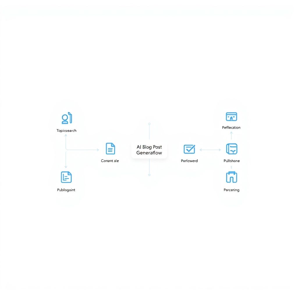 Step-by-step workflow using Free blog post generator AI