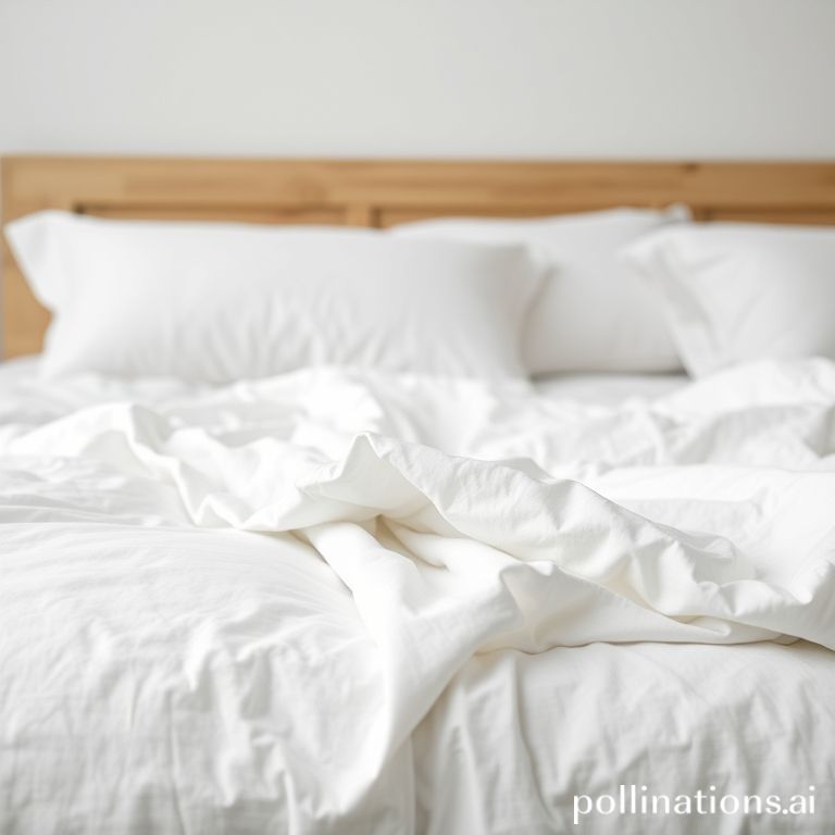 Cuci seprai dan bed cover