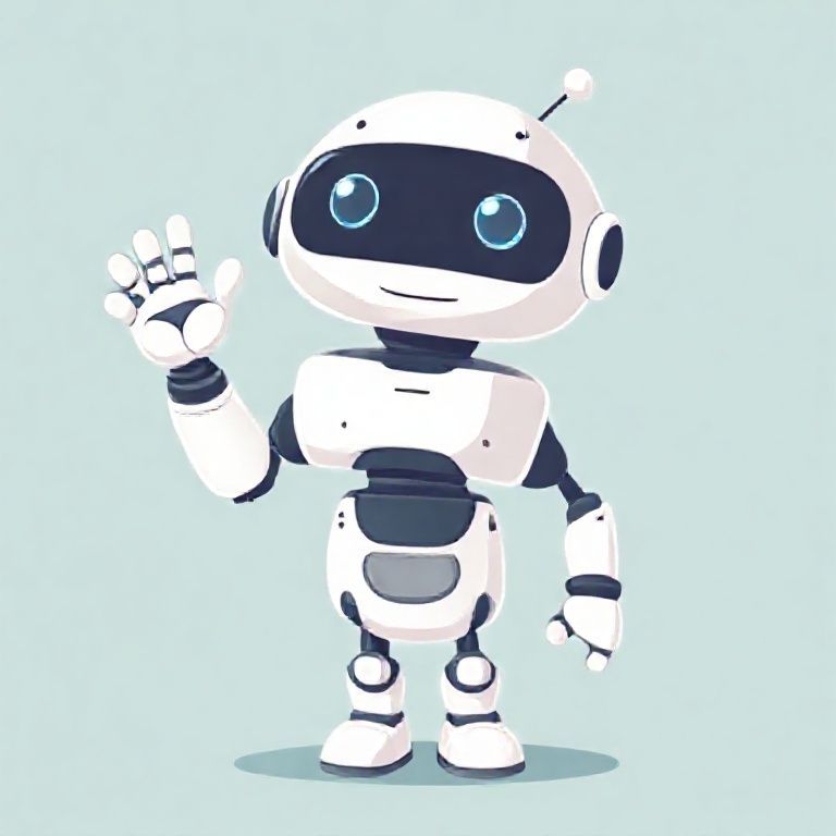 Friendly Cartoon AI Bot