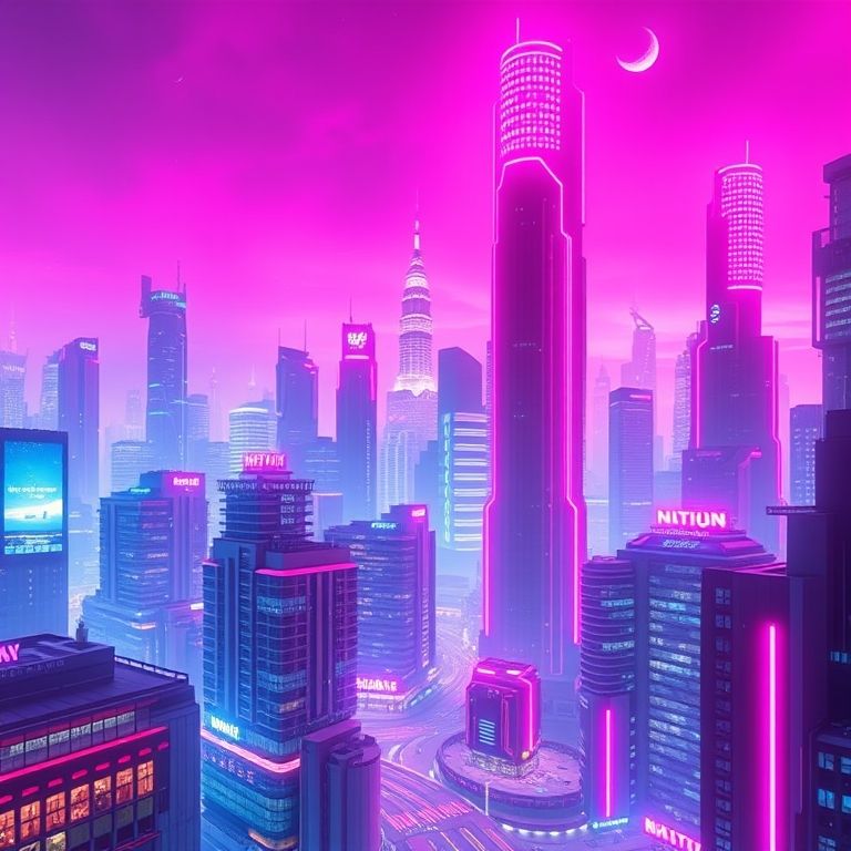 Futuristic city