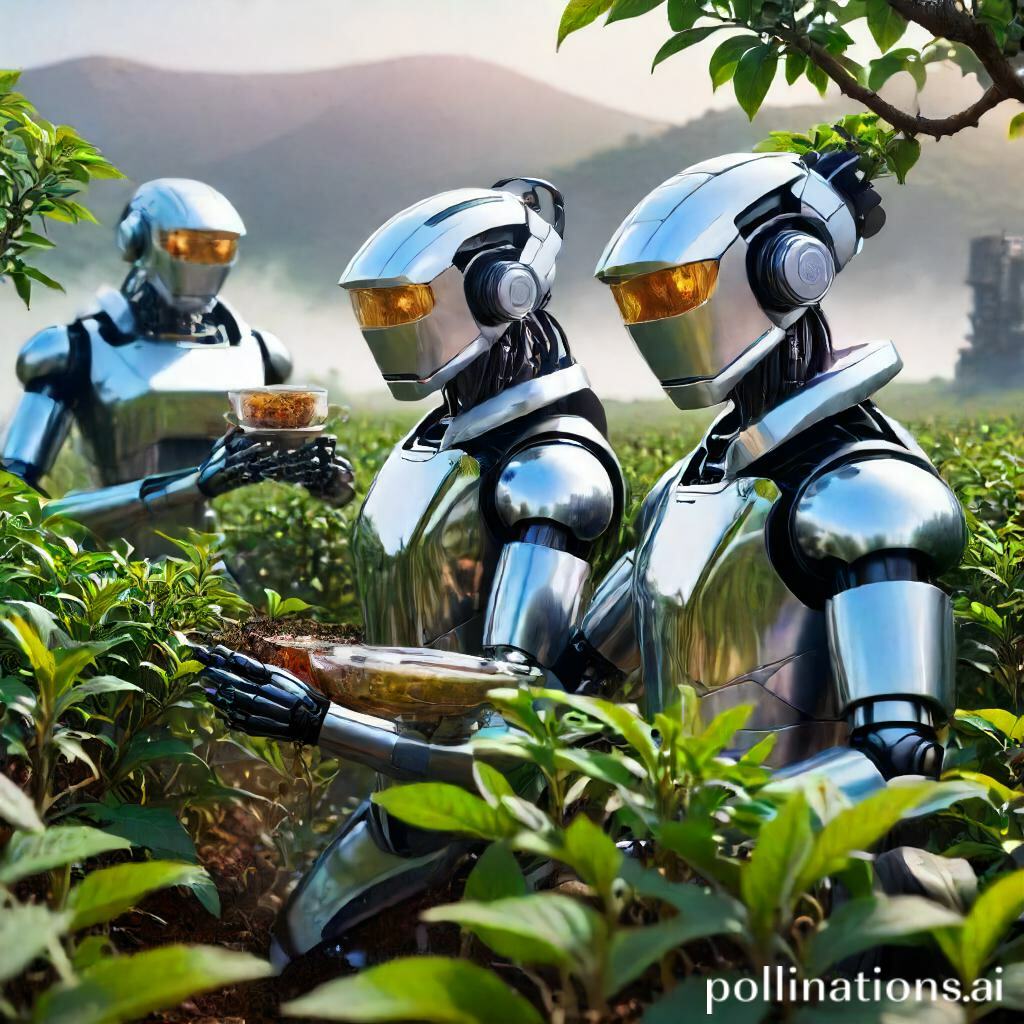tea and robotics in harvesting
