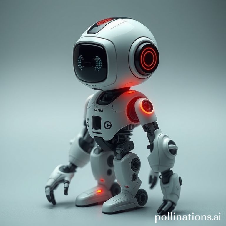 Gambar futuristik sebuah robot medis ultra-miniatur berukuran sebutir biji-bijian, tampak mengambang di lingkungan biologis yang disederhanakan (misalnya, aliran darah atau organ tubuh), memancarkan cahaya lembut yang menunjukkan aktivitas sensoriknya. Tampilan mikrofon dan antena mini terintegrasi terlihat jelas, menyoroti kemampuan penginderaan dan pengarahannya.