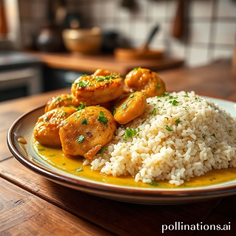 Garlic Butter Chicken and Rice