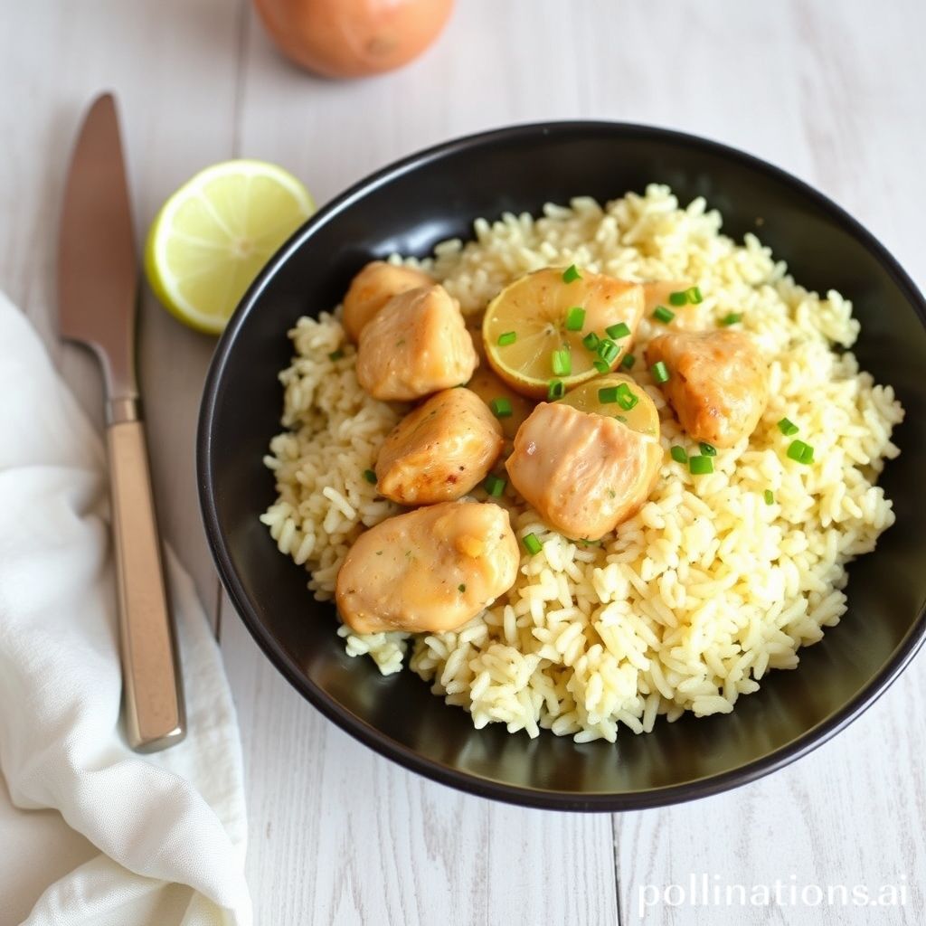 Garlic Butter Chicken and Rice