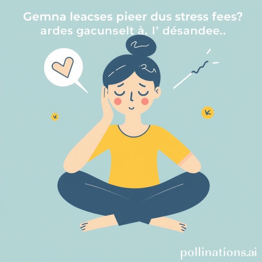 gestion du stress lié à la santé