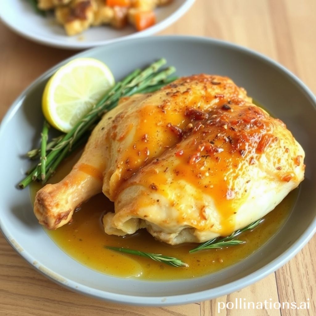 Golden and Delicious: Honey Mustard Baked Chicken Recipe