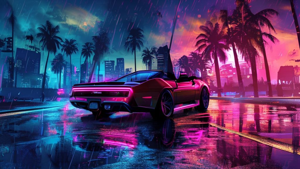 GTA VI Vice City Logo Concept