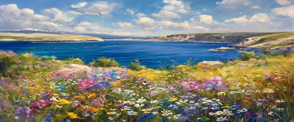 Greece spring wildflowers