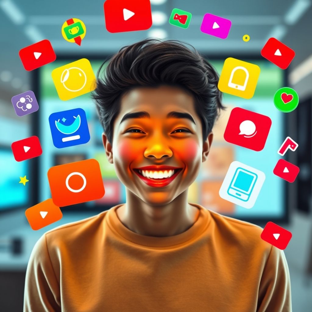 Successful faceless YouTube creator