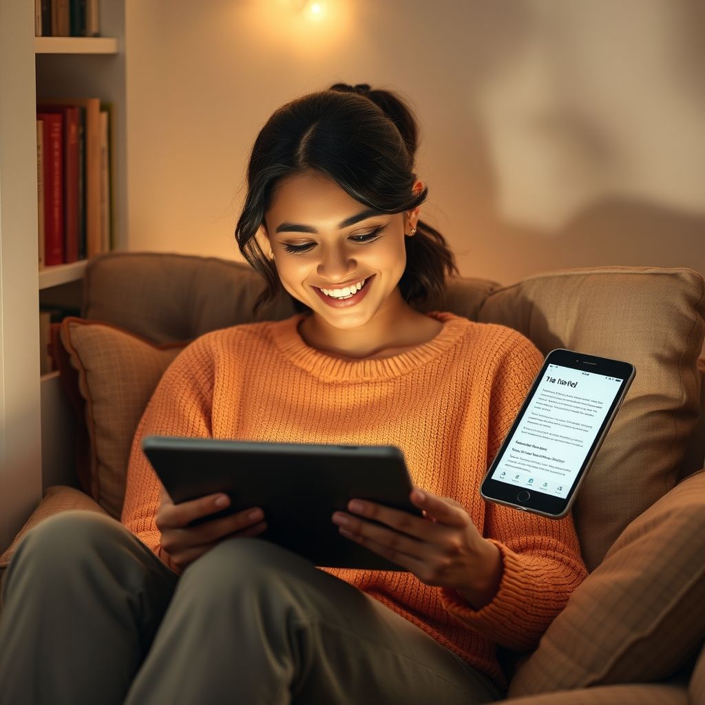 Happy person understanding can i listen to audible audiobooks offline