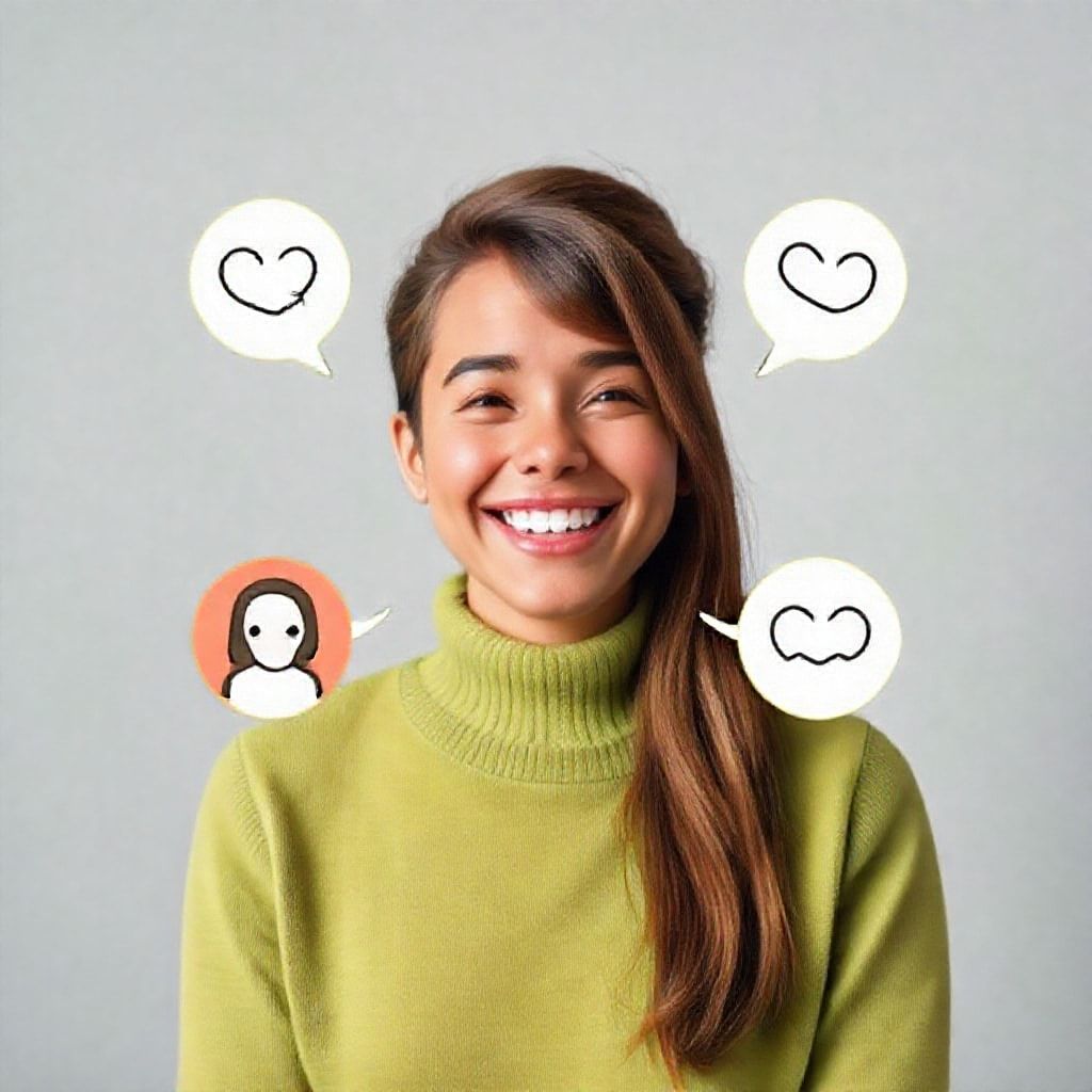 Happy person understanding Can voice clone app replicate accent