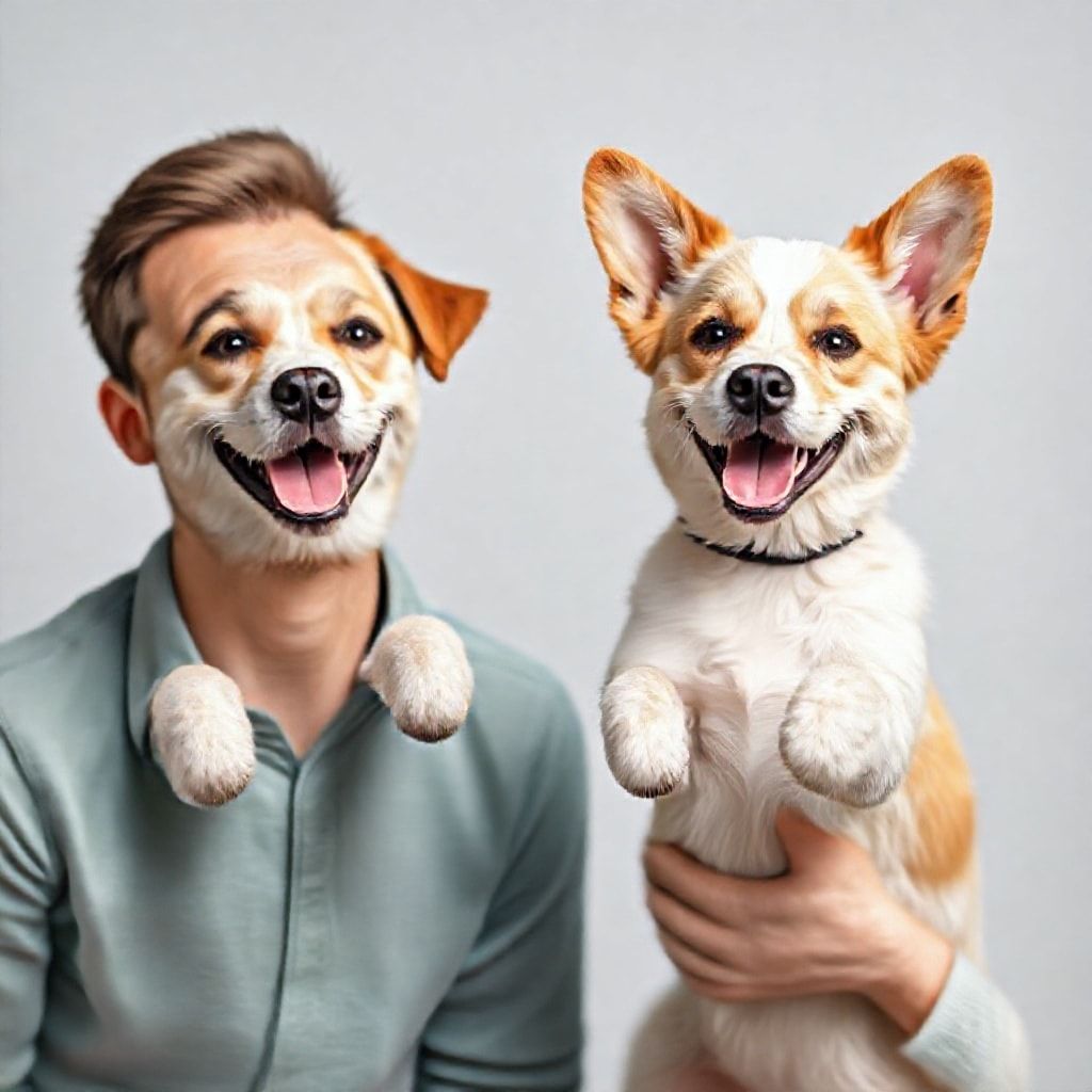 Happy person understanding Can voice clone tool clone pets voice