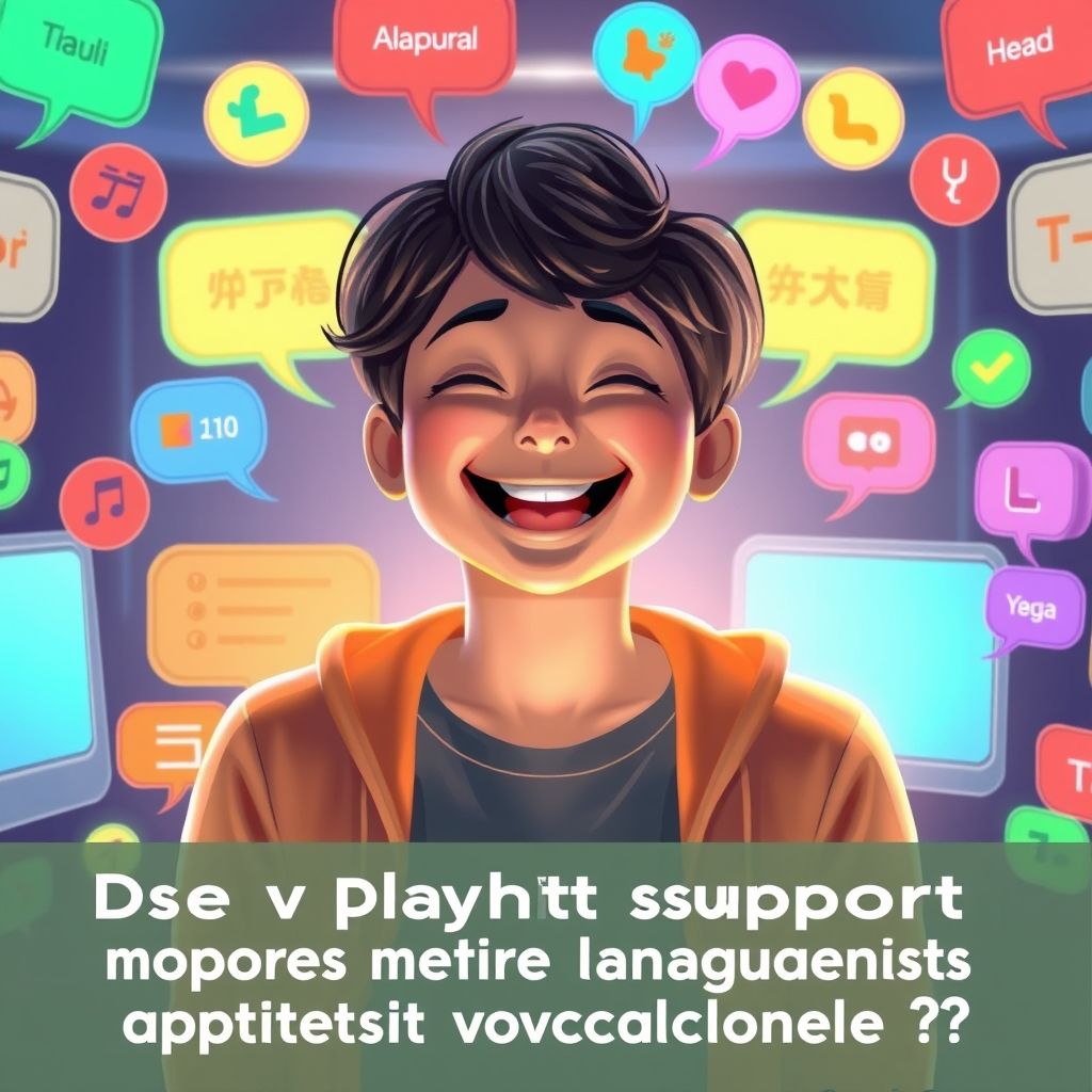 Happy person understanding Does Play.ht support more languages than VocalClone AI