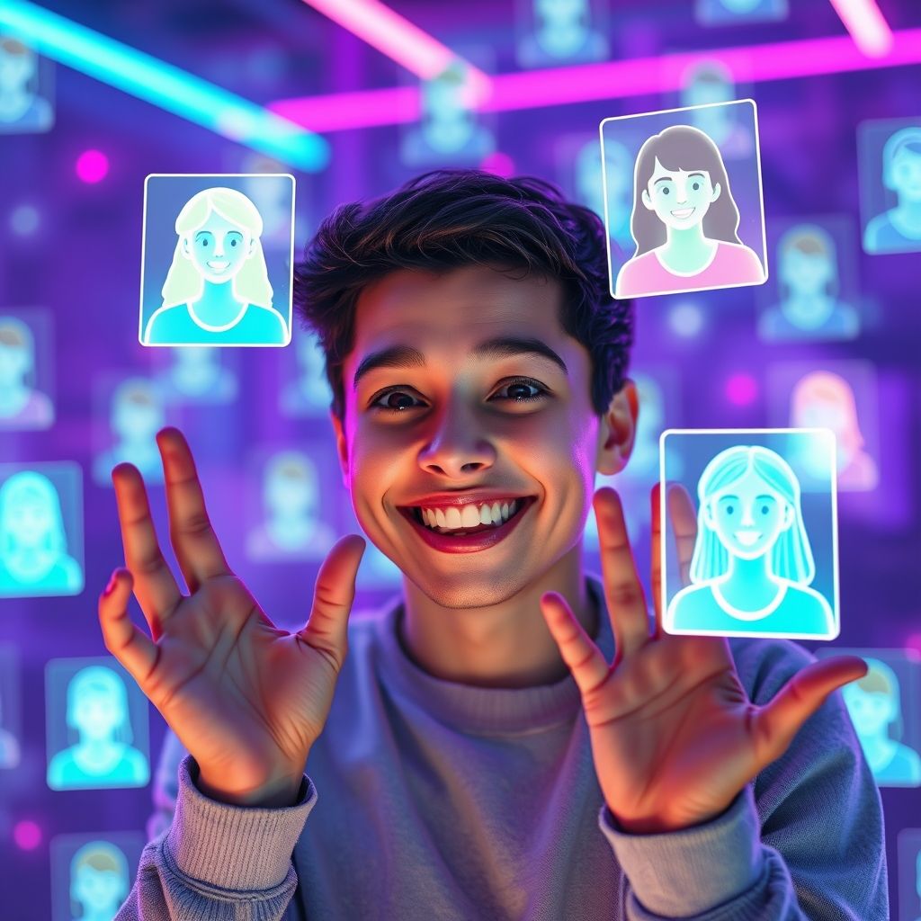 Happy person understanding heygen vs proclip ai ai avatars