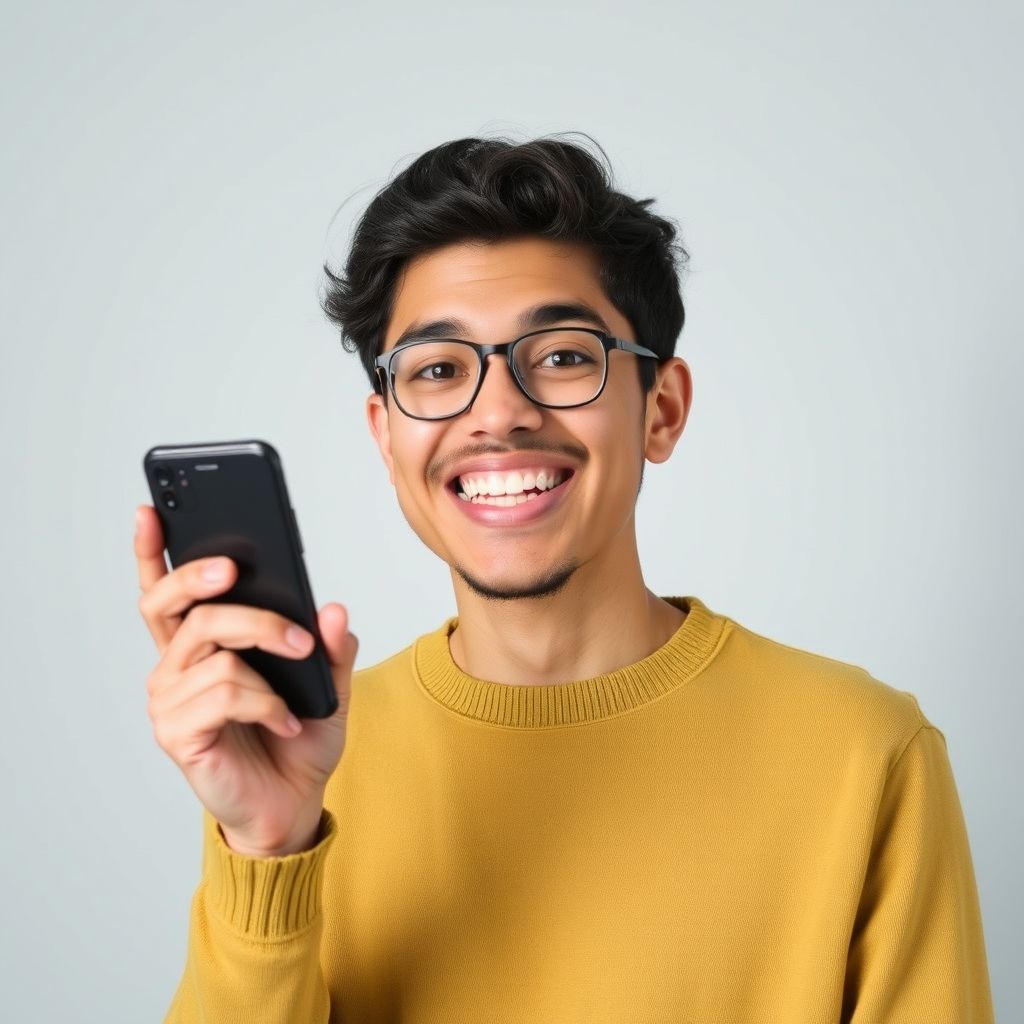 Happy person understanding How to delete voice clone app data