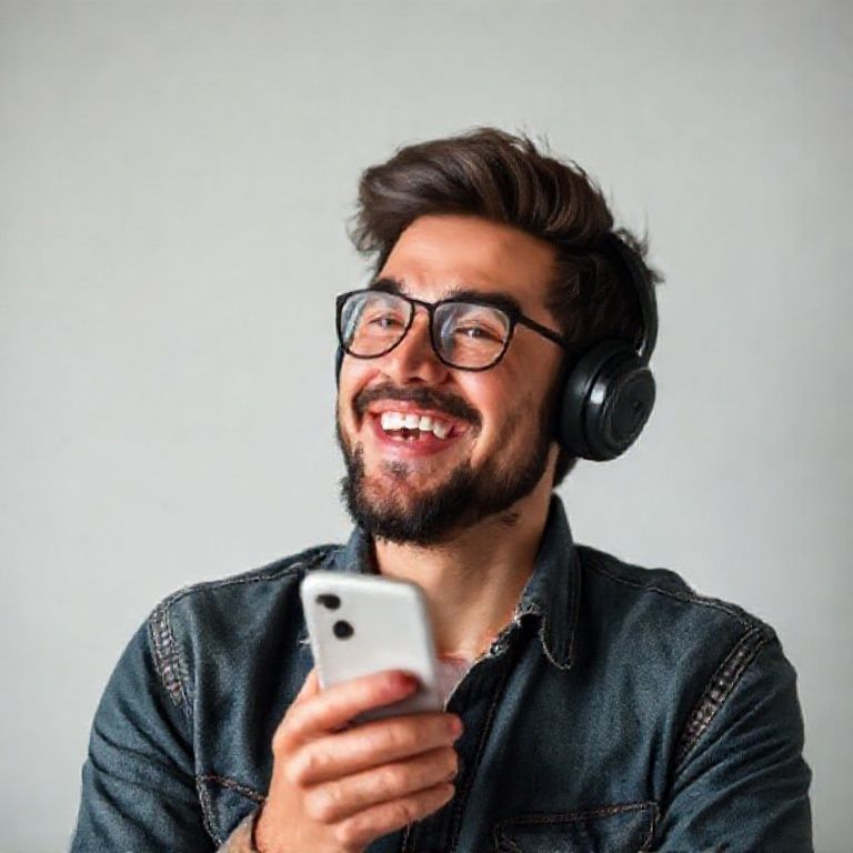 Happy person understanding how to get notifications for new audible daily deals automatically