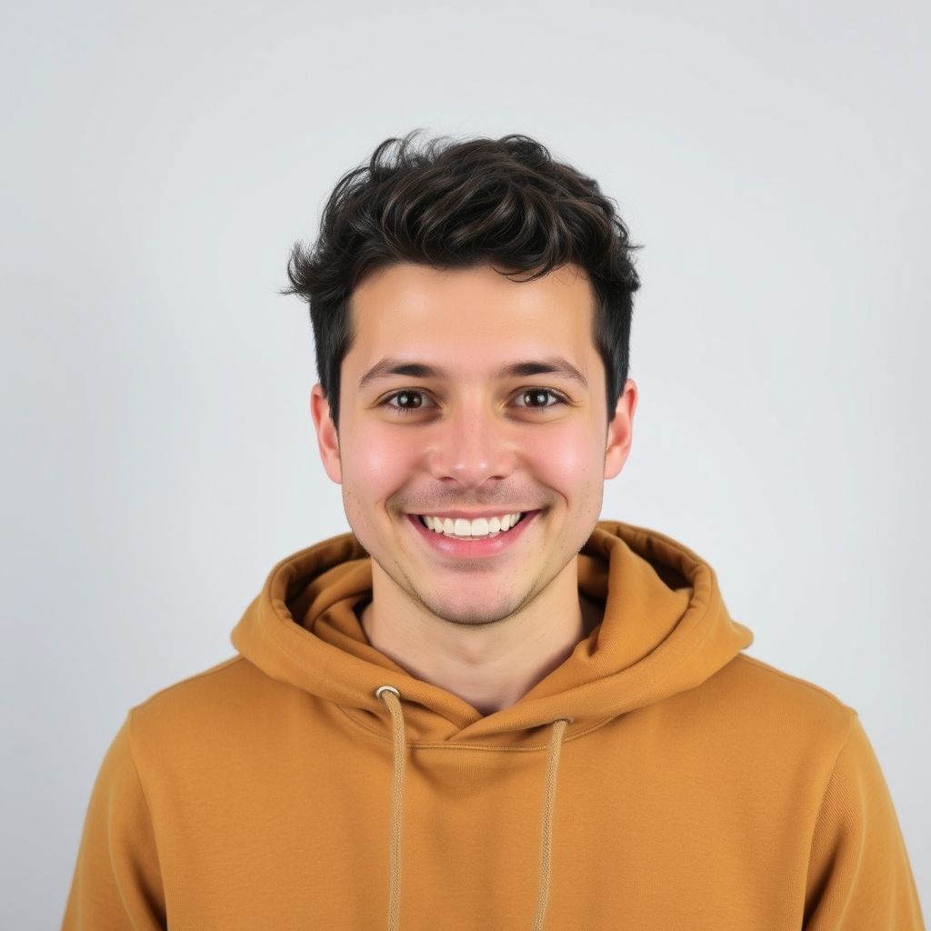Happy person understanding how to make faceless videos for youtube