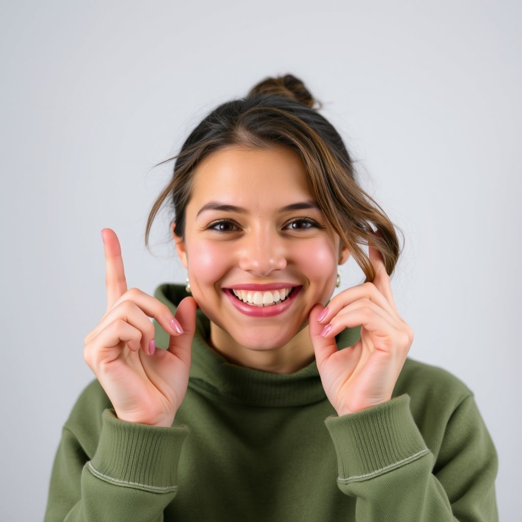 Happy person understanding how to make faceless videos