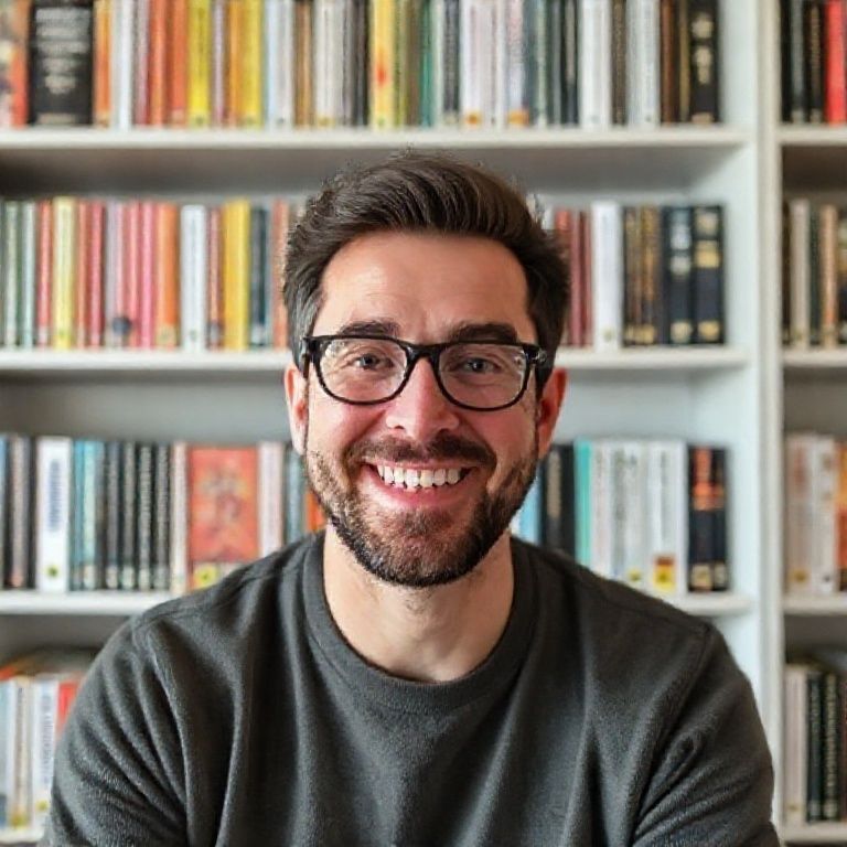 Happy person understanding how to organize audible premium plus library for easier access