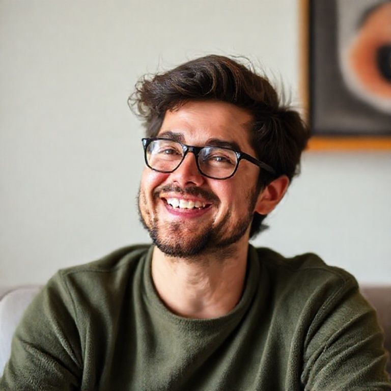 Happy person understanding how to use audible recommendations based on listening history