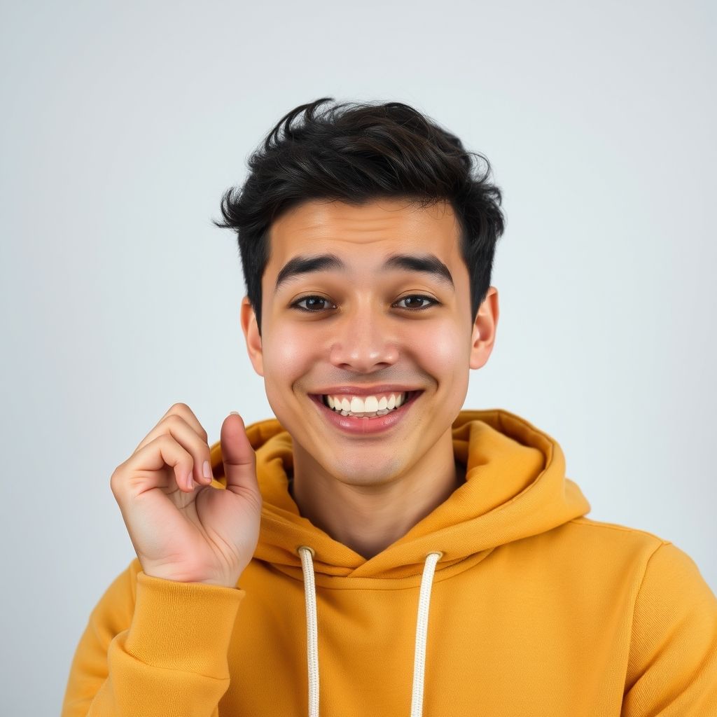 Happy person understanding make youtube faceless videos using proclip ai