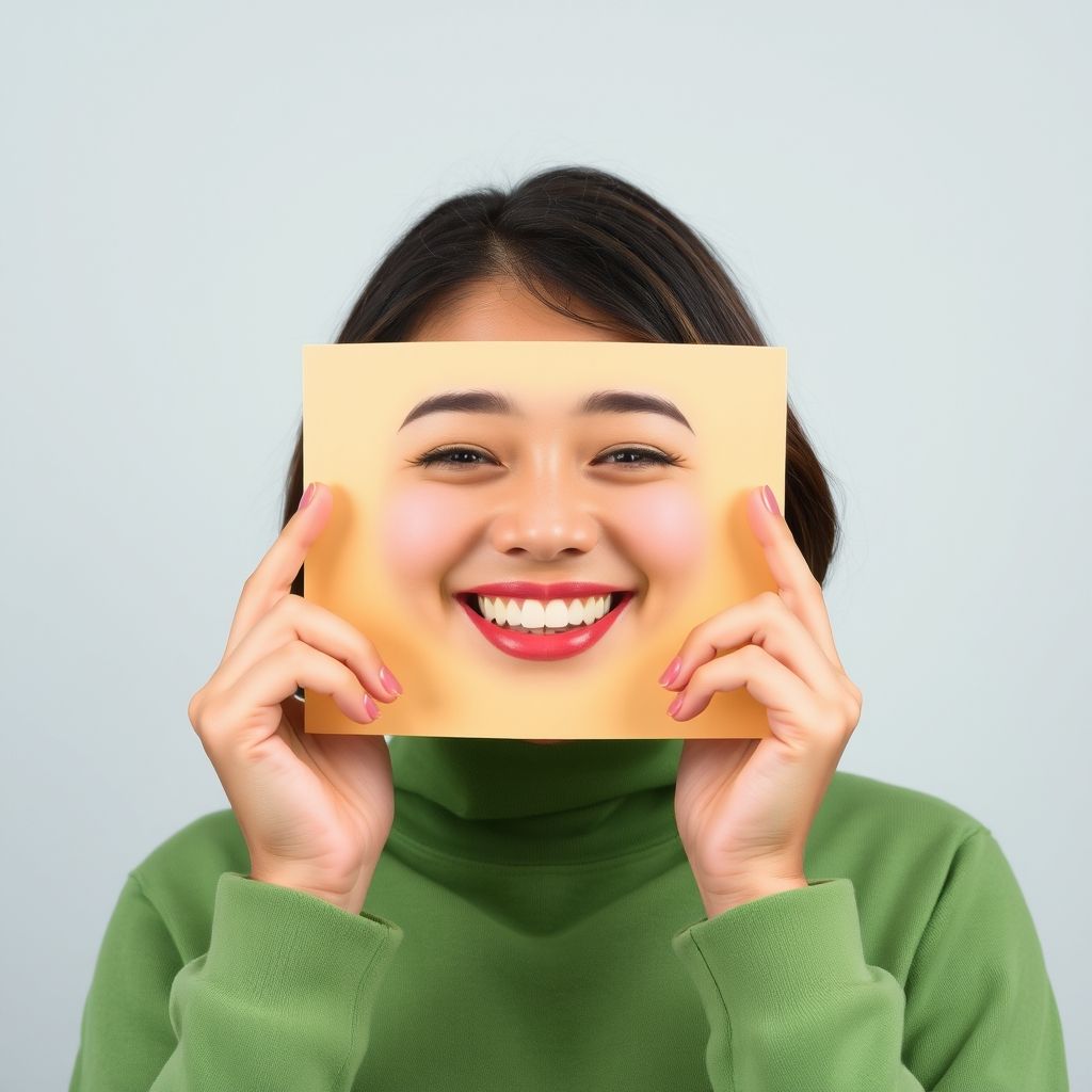 Happy person understanding what is a faceless video