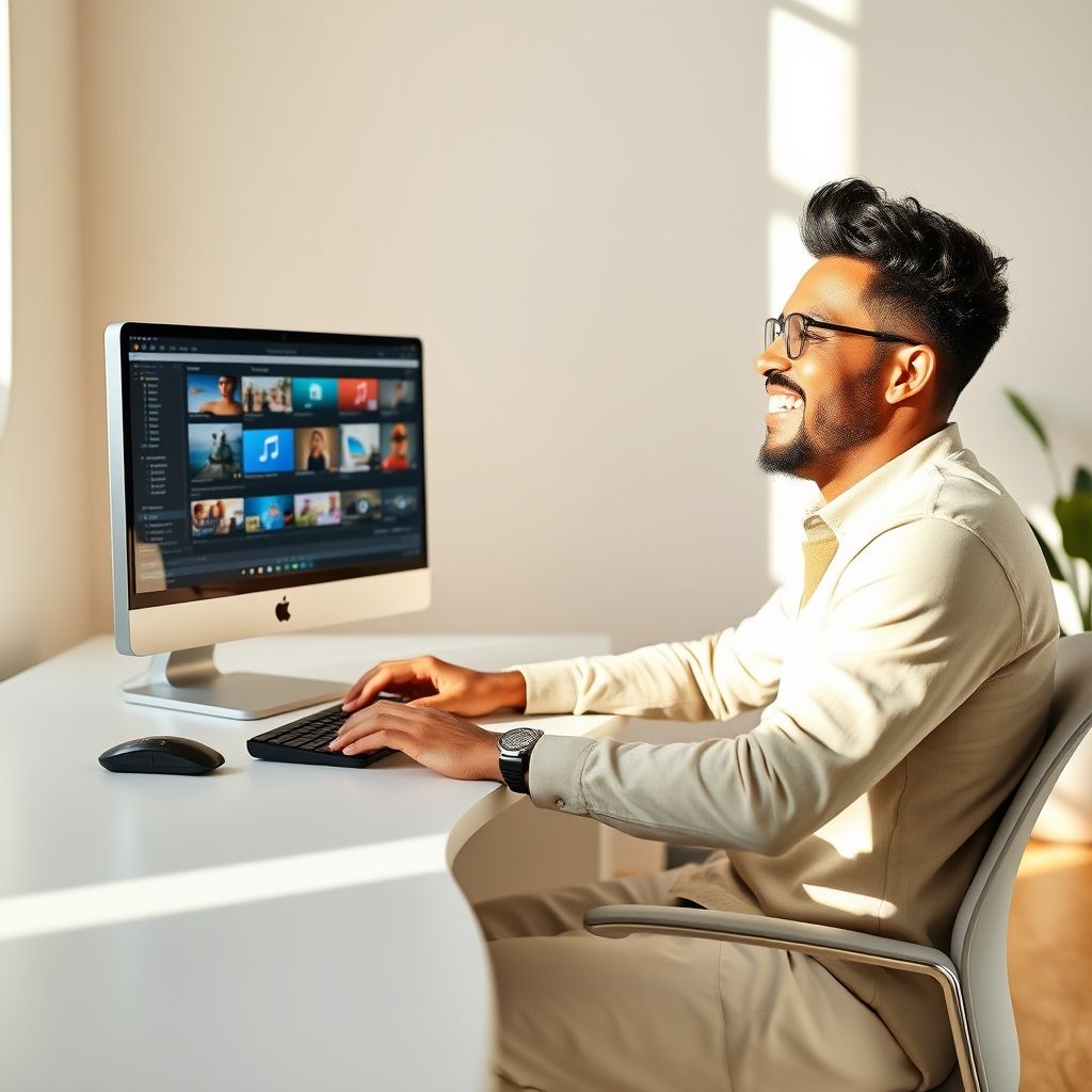 Successful faceless video creator