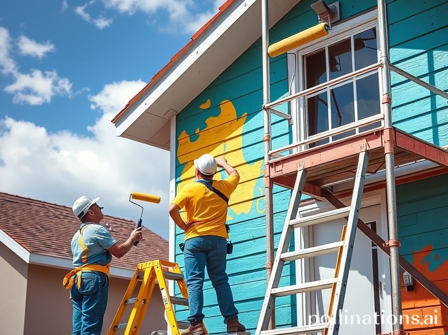 Pengecatan Eksterior & Interior