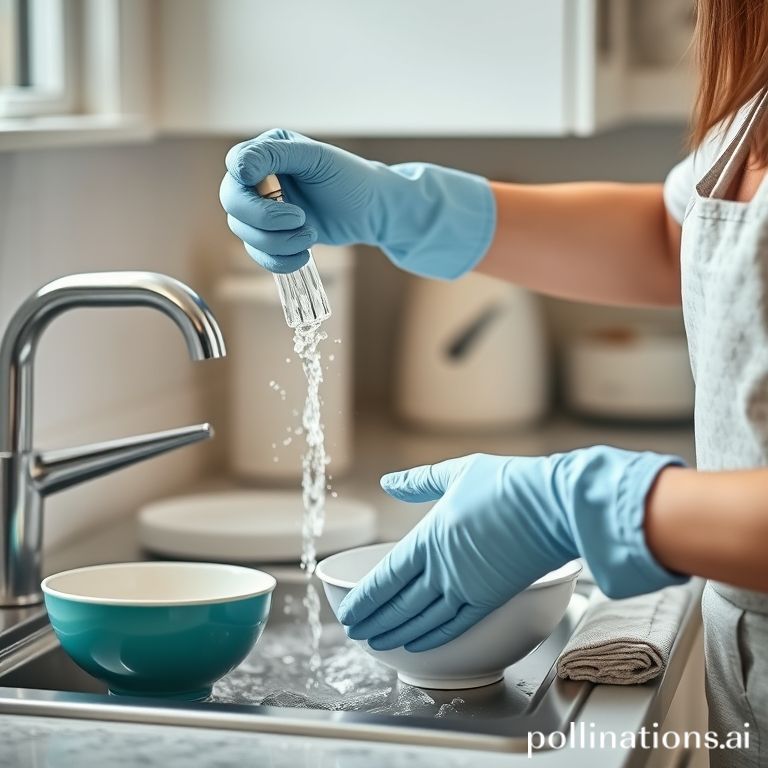 Jasa cuci piring harian di rumah