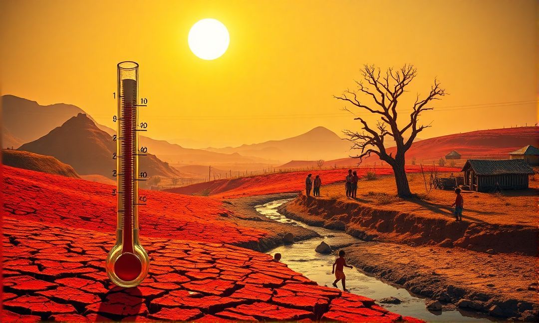 how climate change affects local temperatures